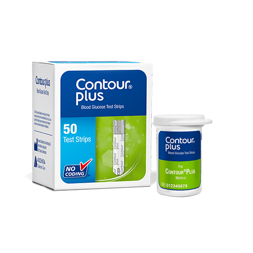 Bandelettes d'analyse de la glycémie CONTOUR PLUS